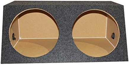 QPower QSMBASS15 Dual 15" Carpet Subwoofer Sub Box Sealed Speaker Enclosure