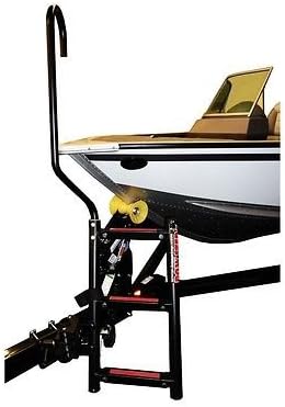Quality Mark 28801 Bow Step - 3-Step, Starboard , Black
