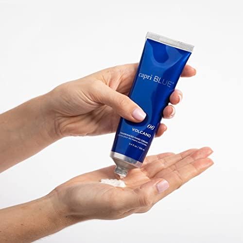 Capri Blue Moisturizing Hand Cream Travel Size – Signature Collection – Nourishing Hand Cream for Dry Cracked Hands with Jojoba Oil & Shea