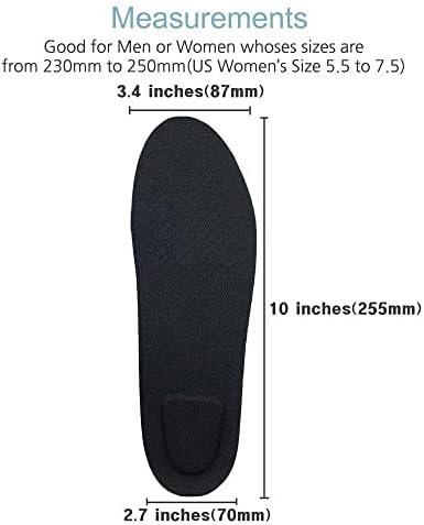 0.4 Inch 2 Left or Right Full Length Insoles Balancer and Additional Cushion Pad for Leg Length Discrepancy (2 Rights(Medium))
