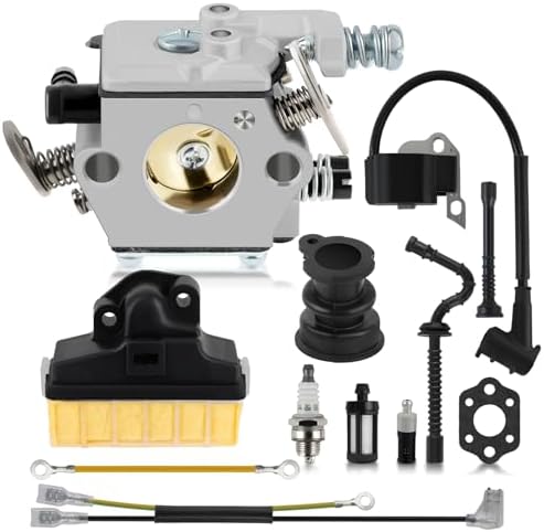 Carbhub Carburetor for Stihl 021 023 025 MS210 MS230 MS250 Chainsaw Carb with 1123 160 1650 Air Filter Ignition Coil Fuel Line Tune Up Kit Replace