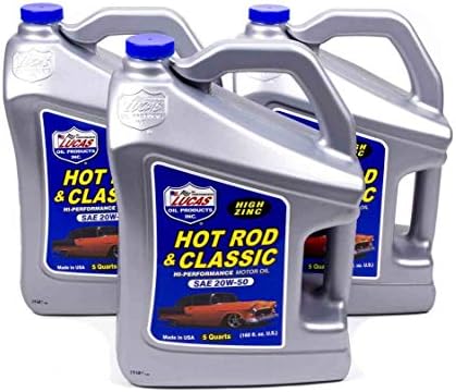 Lucas Oil 10688 Hot Rod and Classic Car SAE 10W-40 Motor Oil - 1 Quart