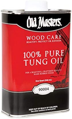 Old Masters 3605 90004 100-Percent Pure Tung Oil, 1 Quart