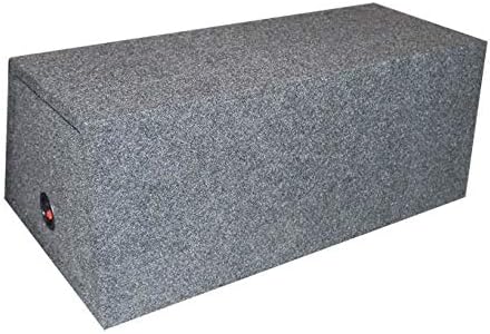 QPower QSMBASS15 Dual 15" Carpet Subwoofer Sub Box Sealed Speaker Enclosure