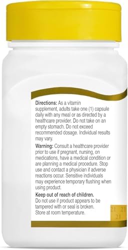 Niacin Flush Free 500 Milligrams 110 Capsules
