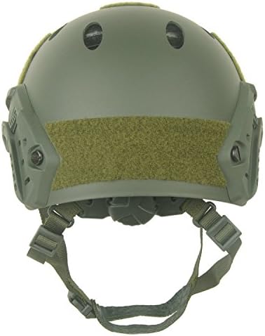 LOOGU Fast BJ Base Jump Tactical Helmet for Airsoft with 12-in-1 Headwear
