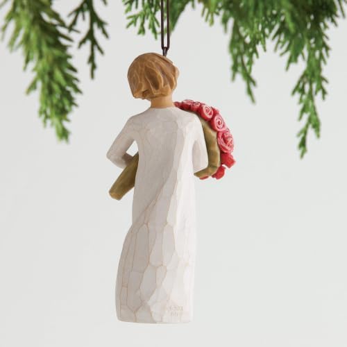 Willow Tree Abundance Hanging Ornament, Sculpted Hand-Painted Figure | Cast from a Susan Lordi Original Carving, Meaningful Gift for Any Occasion, Ready to Hang, Collectible Resin Keepsake