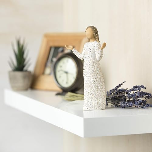 Willow Tree Everyday Blessings, Sculpted Hand-Painted Figure with Gold Leaf | Cast from a Susan Lordi Original Carving