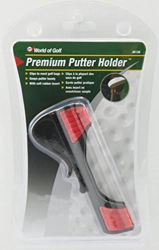 JEF World of Golf JR138 Premium Golf Putter Holder, Black
