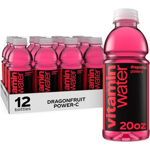 vitaminwater Refresh Tropical Mango, Flavored Water Beverage Bottles, 20 fl oz, 12 Pack