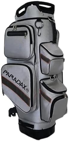PARADAX A1-1 All-in-One Golf Bag - Cart Built Inside The Bag! | Cart hides Inside The Golf Bag Within Seconds. Push Golf Bag and Cart | Golf Bag and Cart Combo | Golf Bag with Wheels