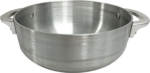 Wee's Beyond Heavy Gauge Caldero Dutch Oven with Aluminum Lid, 3.7 quart, Silver