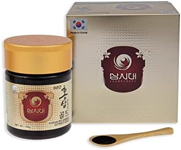 SAMSIDAE Korean Red Ginseng Extract Gold 100g, 6-Year
