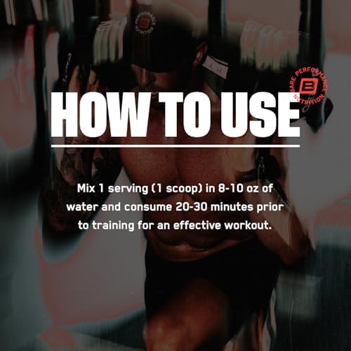 BARE PERFORMANCE NUTRITION BPN Flight Pre Workout, Supports Energy and Mental Focus, Improved Endurance & Muscle Pumps with CarnoSyn® Beta Alanine