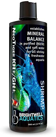 Brightwell Aquatics NeoTiger KH GH+ Mineral for RO/DI Aquariums, 250 ml