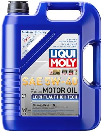 Liqui Moly 2331 Leichtlauf High Tech 5W-40 Engine Oil - 1 Liter