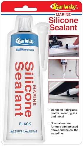 STAR BRITE Marine Silicone Sealant White - Waterproof