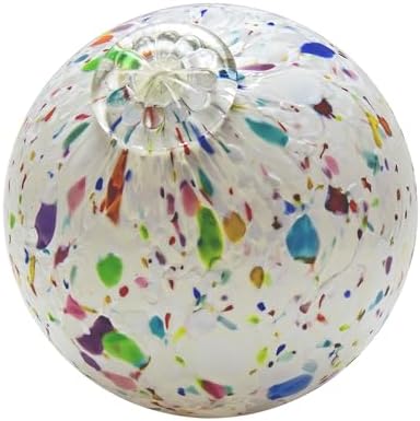 Totally Blown Glassworks Pond Float. Handmade Blown Glass, Garden Gazing Ball, Table Centerpiece