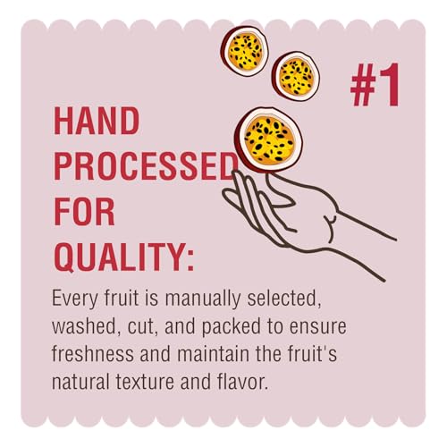 Tamarin Fruits All Natural Frozen Fruit Pulp perfect for Juicing, Cocktails, Smoothies, Desserts, and Baking, No Sugar Added, Gluten Free with No Preservatives, (Yellow Dragon fruit, 4lbs)