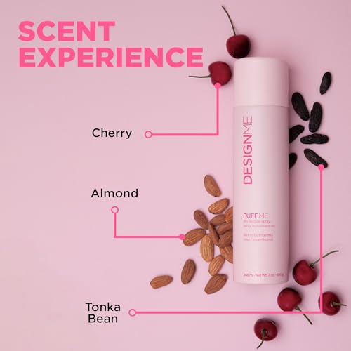 PUFF.ME Volumizing Dry Texture Spray for Hair by DESIGNME | Light Hold Hairspray for Straight or Wavy Hair | Color Safe Fine Hair Texture Spray