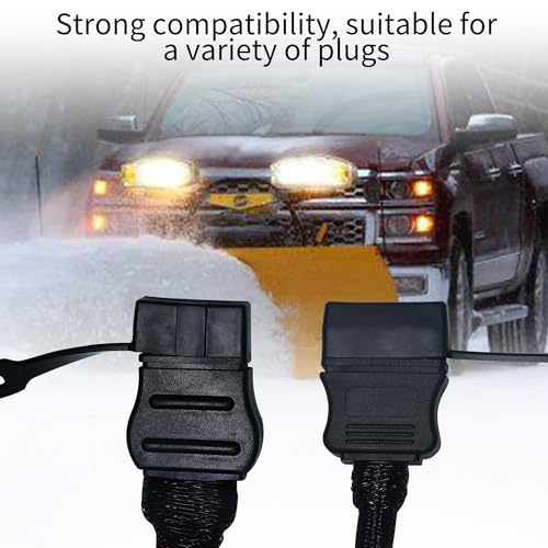 2 Pcs Plug Covers for Western Fisher Snow Plow Wire Harness 61548 8291K