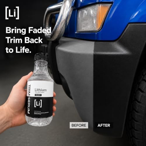 Trim Serum- Plastic Restorer for Cars- Restores Even the Most Damaged Plastic, Rubber