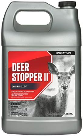 Deer Stopper II, Liquid Animal Stopper Repellent, All Natural, Effective All Year Round, Safe for People and Pets, No Harsh Chemicals, Ready to Use