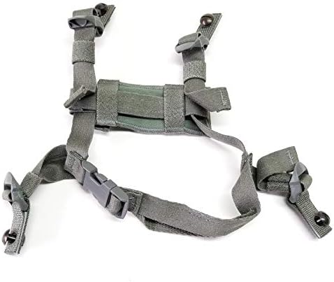USGI ACH 4 Point Chin Strap with Bolts and Screws