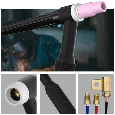 YESWELDER TIG Welding Torch WP-20F Flexible Head Water-Cooled 250Amp