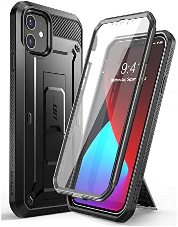 SUPCASE for iPhone 12 Mini Case (5.4 inch) with Screen Protector, Cerulean