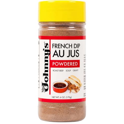 Johnny's - French Dip Concentrated Au Jus Sauce - 6 oz | Concentrated Au Jus Sauce, Rich Beef Flavor, Ideal For French Dip Sandwiches, Roast Beef