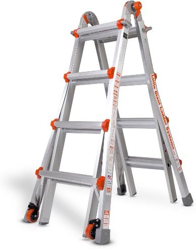 Little Giant Ladder Systems 10102LG 300-Pound Duty Rating Multi-Use Ladder