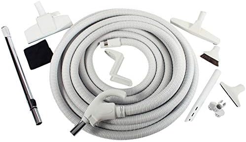 Cen-Tec Systems 93642 Central Vacuum Low Voltage Kit, 35 Ft. Hose, Light Gray
