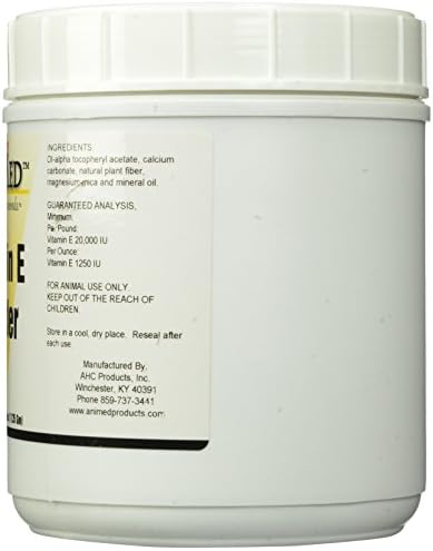 AniMed Vitamin E Powder Supplement for Horses, 2.5-Pound
