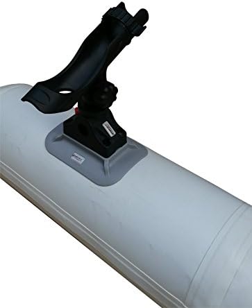 Brocraft Glue On Boat Rod Holder for Ribs Kayak & Inflatable Boat/Inflatable Boat Rib Mount Rod Hodler
