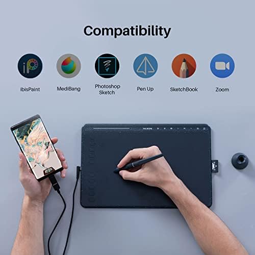 HUION HS611 10x6 inch Drawing Tablet 8192 Pen Pressure