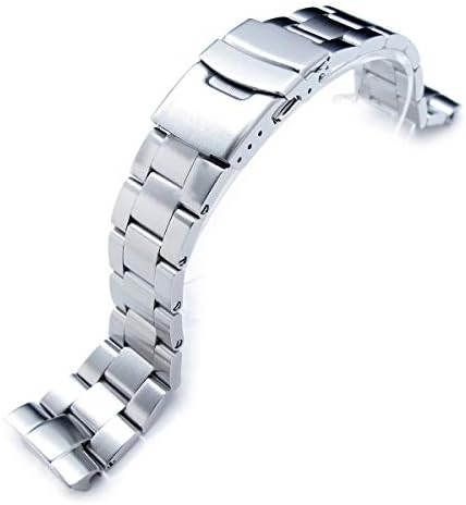 MiLTAT 22mm Watch Band for Seiko Turtle SRP773 SRPE05 SRP779 SRPA21, Super-O Screw-Link