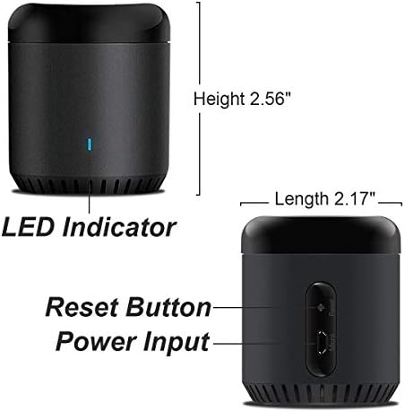 Broadlink RM Mini 3 2.4G Wi-Fi IR Smart Hub Learning Remote for TV