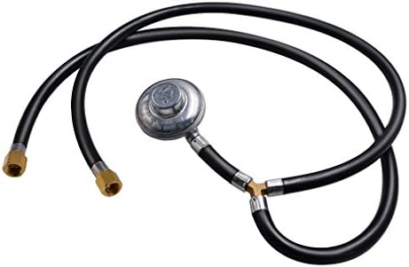 onlyfire 3 Feet Y-Splitter Low Pressure Propane Regulator Double Hoses | for Grill,Heater and Propane Appliances,QCC-1 Tank Connections