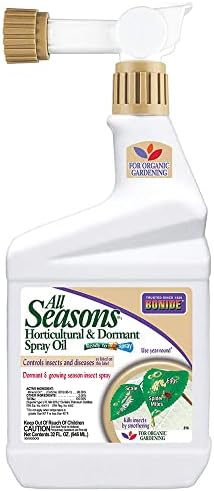 Bonide All Seasons Horticultural & Dormant Spray Oil, 32 oz Ready-to-Spray, Disease Prevention and Insect Killer for Organic Gardening