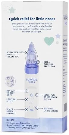 NAVAGE® Baby Nasal Aspirator, Lights & Lullabies