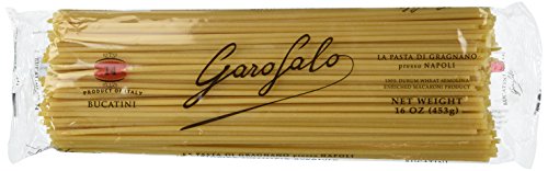 Garofalo – Premium Durum Wheat Semolina Bucatini Pasta, Italian Made, Bronze-Drawn, Al-Dente, One-Ingredient Pasta (2 pack)