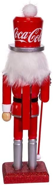 Coca-Cola Kurt S. Adler 10-Inch Wooden Nutcracker, Multicolor (CC6202)