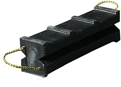 AME INTL 15230 Super Crib Cribbing Block Working Load Limit 110,000 lbs - 6" x 7" x 24", Black