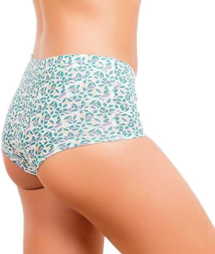 Alyce Intimates 12 Pack High Waisted Cotton Boyshort