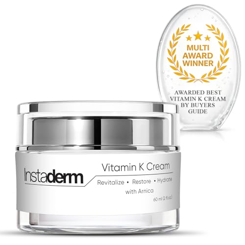 Vitamin K Cream-Revitalizing Formula with Arnica for the Appearance of Brusing, Spider Veins, Broken Capillaries