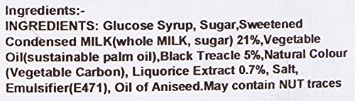 Walkers' Nonsuch Liquorice Toffees | with Condensed Milk & Black Treacle | Imported from the UK | Traditional British Candy | Old Fashioned Licorice Toffee | 44.09 Oz (1.25kg)