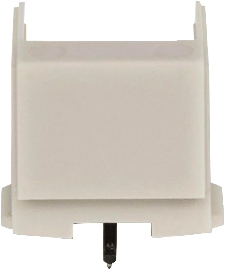 Crosley NP5 Replacement Needle,White | ABS Plastic Composition , Sapphire Tip, 3-Speed Turntable (33 1/3, 45 & 78 RPM)