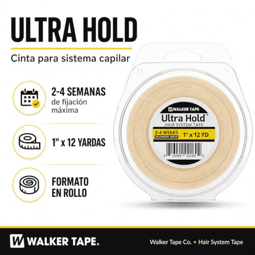 Walker Tape Hold Hair Extension Tape Roll 1" x 12 Yard