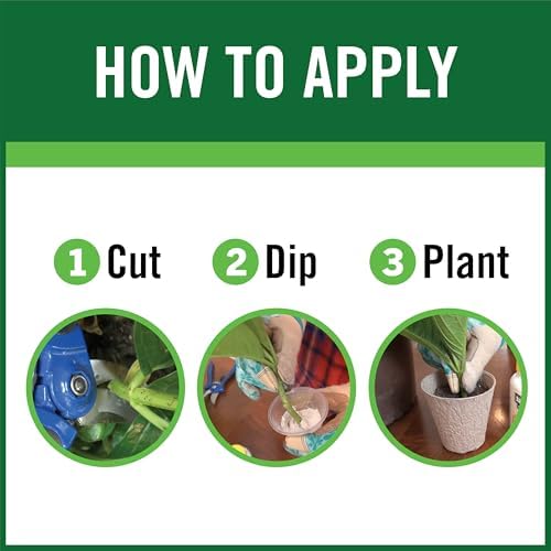 RootBoost Rooting Hormone, Rooting Powder for Plant Cuttings, 2 Ounces | Propagation for indoor and outdoor plants, container gardens and garden ornamentals, contains Hormodin 1